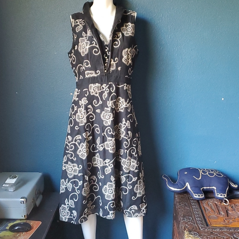 Embroidered dress